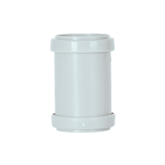Davant Push Fit Straight Coupling White