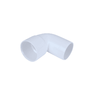 Davant Solvent Weld Swivel 92.5° Bend White