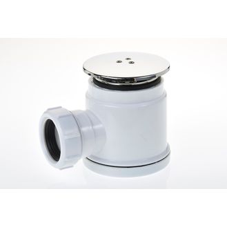 Make PRO066 Shower Tray Trap Chrome 40mm