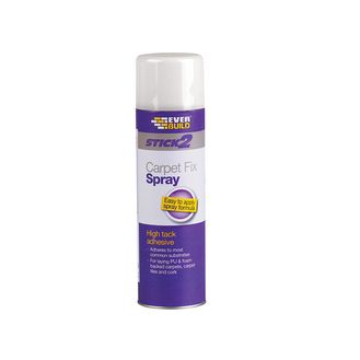 Everbuild Sika Carpet Fix Spray Adhesive Aerosol 500ml