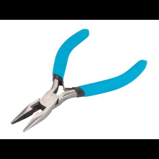 BlueSpot Tools Soft Grip Mini Long Nose Pliers