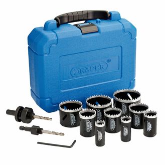 Draper Expert 08564 Cobalt Hole Saw Set (12 Piece)