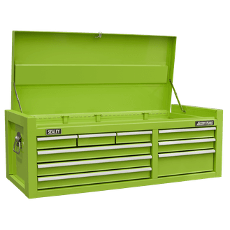 Sealey Topchest 9 Drawer with Ball Bearing Slides - Green AP4109HV