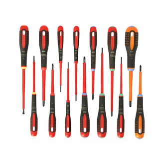Bahco BE-9872 ERGO™ Screwdriver Set, 14 Piece