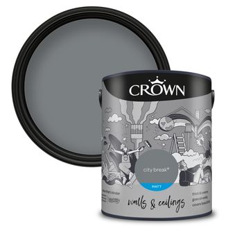 Crown Walls &amp; Ceilings Matt 5L