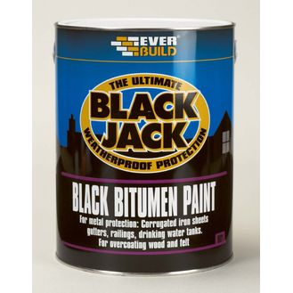 Everbuild Black Bitumen Paint
