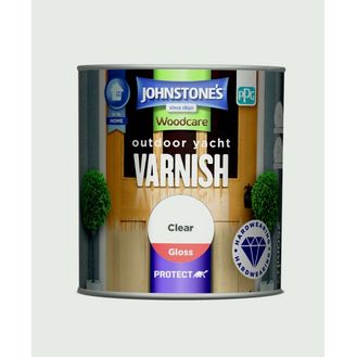 Johnstone's 309309 Outdoor Yacht Varnish Gloss 250ml