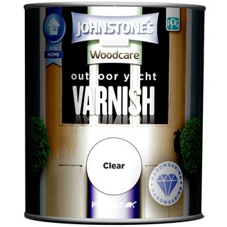 Johnstone's 309310 Outdoor Yacht Varnish Gloss 750ml