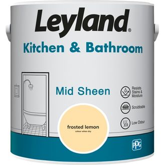 Leyland Kitchen &amp; Bathroom Mid Sheen 2.5L