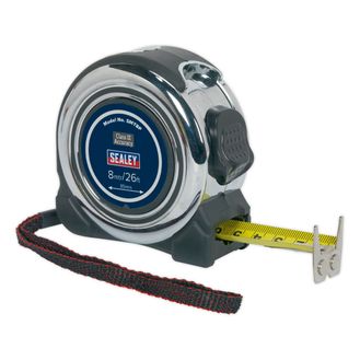 Sealey SMT8P Professional Measuring Tape 8m(26ft)