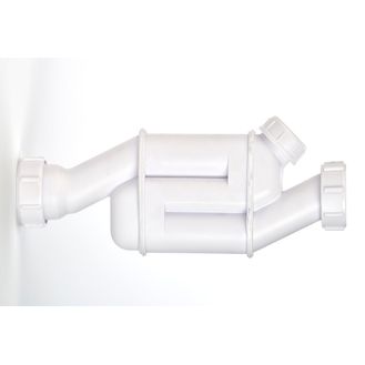 Polypipe WST1 Straight Through Trap (75mm Seal)