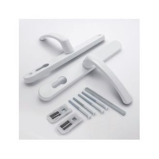 Securit Upvc Sprung Door Handle 68 PZ (Pair)