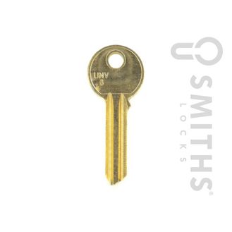 Smiths Locks SMT823 Universal 6 Pin Key Blank