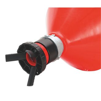 Sealey SOLV/SFU Solvent Safety Funnel with Universal Drum Adaptor