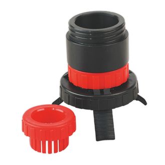 Sealey SOLV/SFX Universal Drum Adaptor fits SOLV/SF to Plastic Pouring Spouts