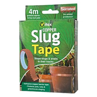 Vitax 5CS1CS Copper Slug Tape Clip Strip of 12