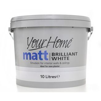 Your Home Matt Emulsion 10L – Smooth Interior Wall Paint