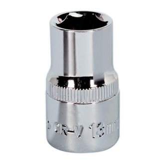 Sealey SP1213 WallDrive&amp;reg; Socket 13mm 1/2"Sq Drive Fully Polished