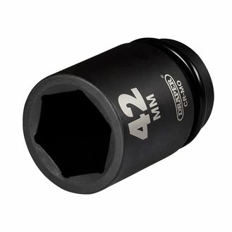 Draper 08513 Draper HI-TORQ&amp;#174; Deep Impact Socket, 1" Sq. Dr., 42mm