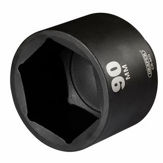 Draper 08527 Draper HI-TORQ&amp;#174; Deep Impact Socket, 1" Sq. Dr., 90mm