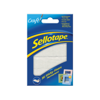 Sellotape 1445423 Sticky Fixer Pads 56