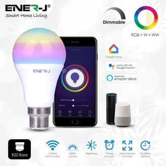 ENER-J Smart Wifi LED Bulb 9w
