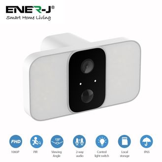 Enerj Smart Ltd SHA5344 ENER-J SHA5344 W/L 1080P BATTERY CAMERA W F/LIGHTS