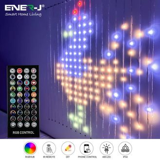 Enerj Smart Ltd SHA5358 ENER-J SHA5358 SMART 400LED C/C RGBIC FAIRY LIGHT