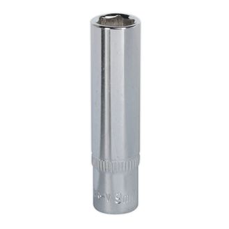 Sealey SP1409D WallDrive&amp;reg; Socket 9mm Deep 1/4"Sq Drive Fully Polished