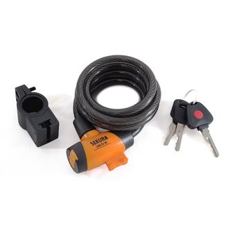 Sport Direct SLK7351 Cable Lock - Black