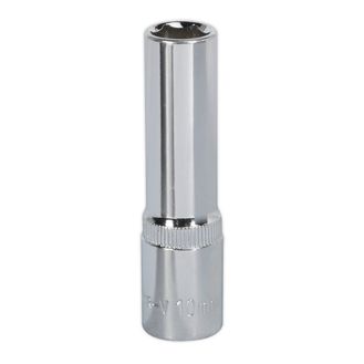 Sealey SP3810D WallDrive&amp;reg; Socket 10mm Deep 3/8"Sq Drive Fully Polished