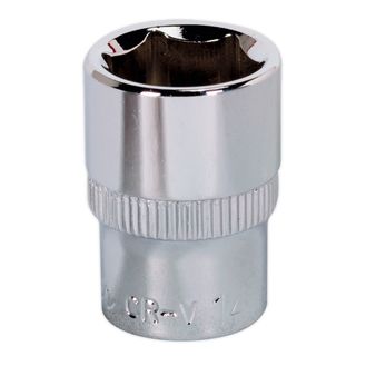 Sealey SP3814 WallDrive&amp;reg; Socket 14mm 3/8"Sq Drive Fully Polished
