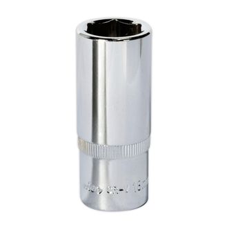 Sealey SP3818D WallDrive&amp;reg; Socket 18mm Deep 3/8"Sq Drive Fully Polished