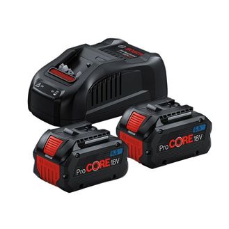 Bosch ProCORE18V 5.5Ah Batteries &amp; Charger Starter Kit 18V