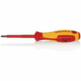 Draper 18802 KNIPEX 98 24 01 VDE Insulated Screwdriver, PH1 x 80mm