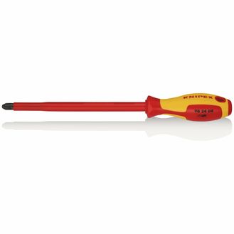Draper 18805 KNIPEX 98 24 04 VDE Insulated Screwdriver, PH4 x 200mm
