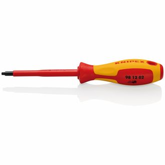 Draper 27028 KNIPEX 98 12 02 VDE Insulated Robertson Screwdriver, R2