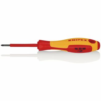 Draper 76807 KNIPEX 98 25 00 VDE Insulated Pozidriv&amp;#174; Screwdriver, PZ0 x 60mm