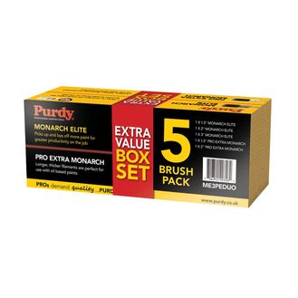Purdy® Monarch™ Elite™ &amp; Pro-Extra® Monarch™ Brush Set, 5 Piece