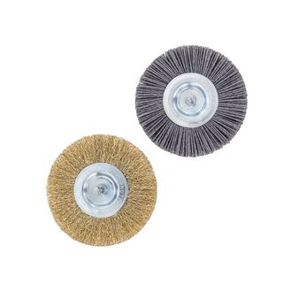 Batavia Weed Sweeper Brush Set, 2 Piece