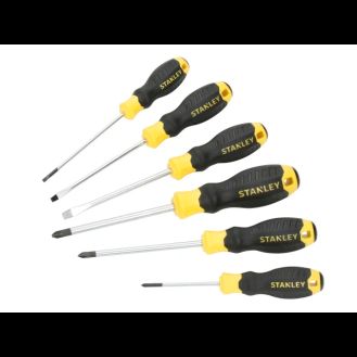 STANLEY® CUSHION GRIP™ Screwdriver Set, 6 Piece
