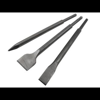 Faithfull SDS Plus Chisel Set, 3 Piece