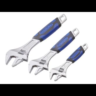 Faithfull Adjustable Spanner Set, 3 Piece