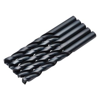Draper 08843 Black HSS Drill Bit, 11.0mm (Pack of 5)