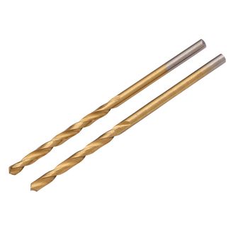 Draper 08860 HSS Titanium Nitride Coated Drill Bit, 2.0mm (Pack of 2)