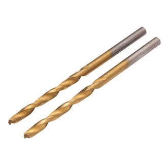 Draper 08863 HSS Titanium Nitride Coated Drill Bit, 3.2mm (Pack of 2)