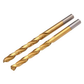 Draper 08868 HSS Titanium Nitride Coated Drill Bit, 5.5mm (Pack of 2)