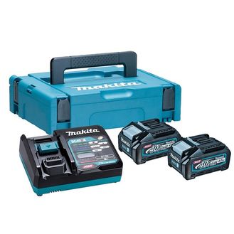 Makita 191K01-6 Power Kit 40V 2 x 4.0Ah Li-ion
