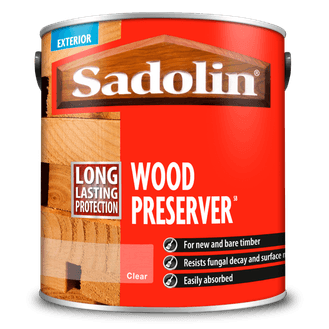 Sadolin 5090722 Wood Preserver Clear