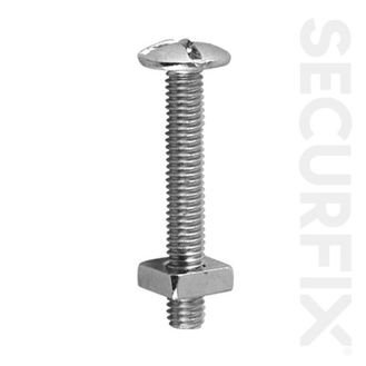 Securfix T10970 Roofing Bolt ZP M6x100mm